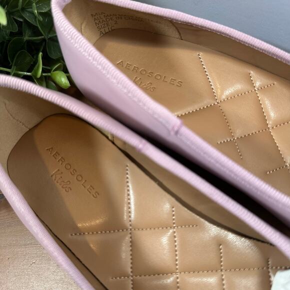 Aerosoles Girls Mia Light Purple Pump Size 2 - Picture 7 of 10